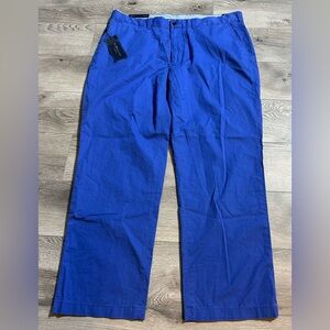 Men’s Ralph Lauren Polo Pants Cobalt Color  38x30 Classic Fit  NWT
